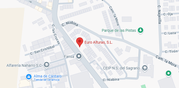 EuroAlturas  Mapa Localizacion